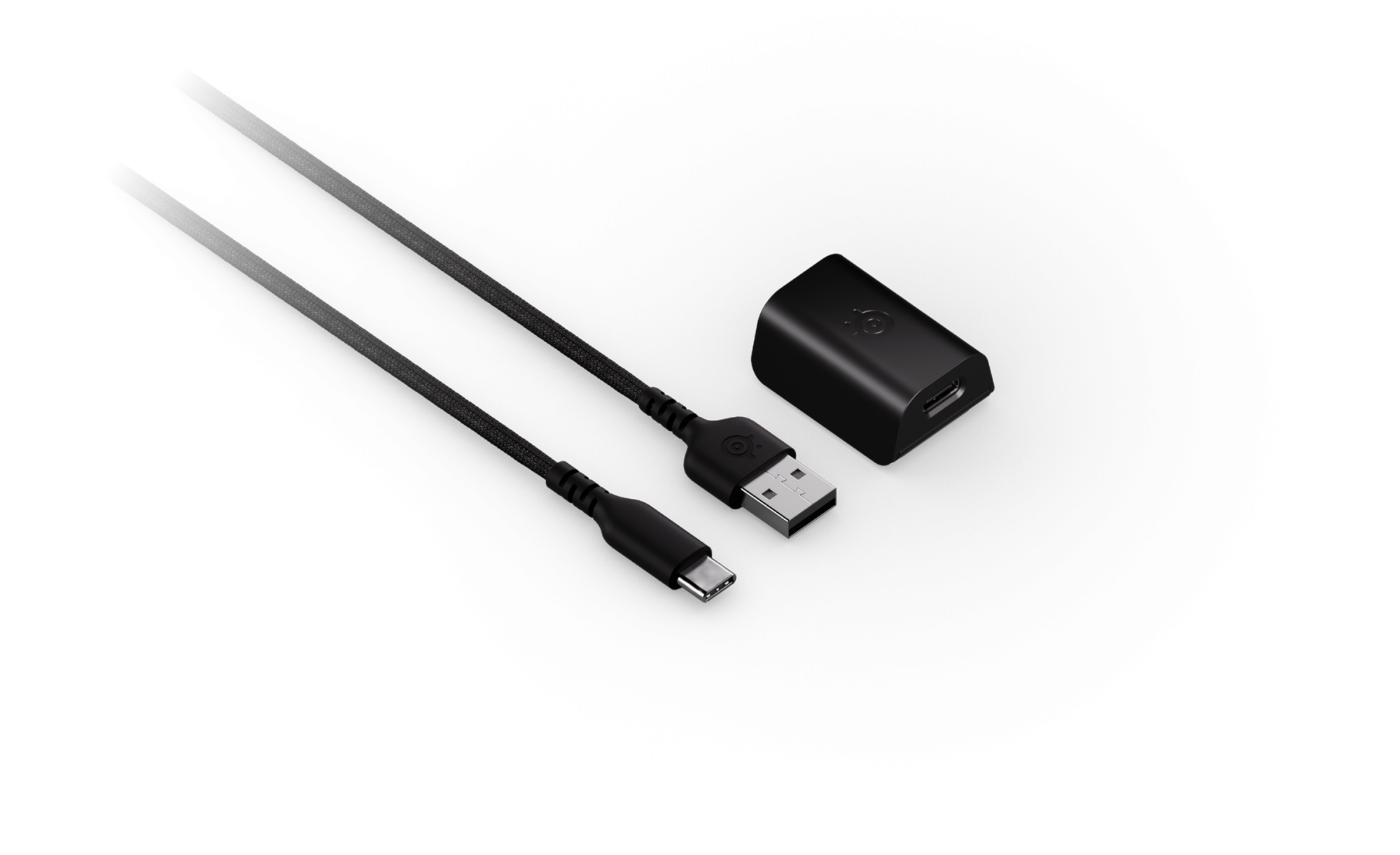 Replacement USB Cable and Adapter for Aerox 3 Wireless Gen 2 - Shadow